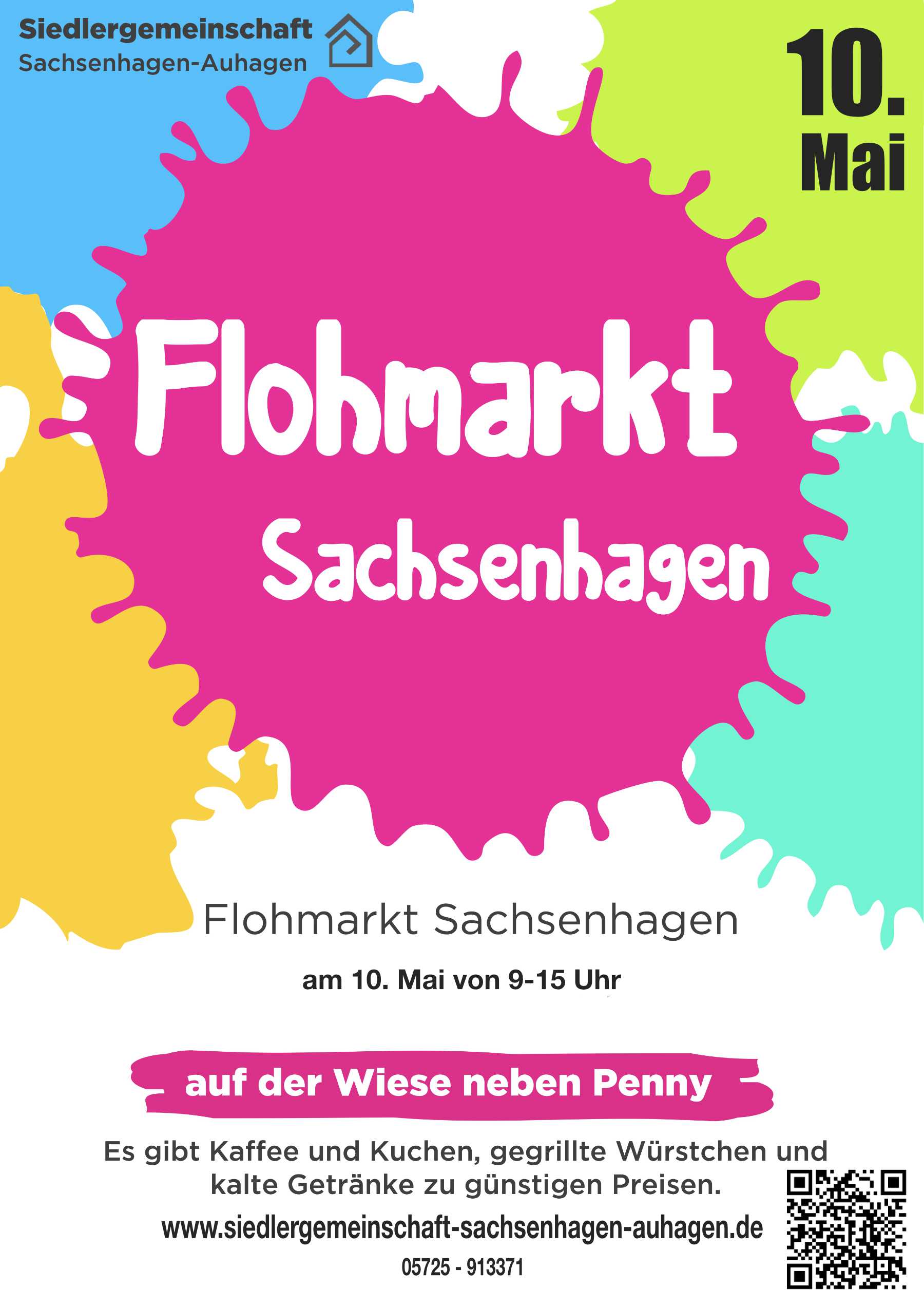 Flohmarkt Sachsenhagen am 27.04.2024